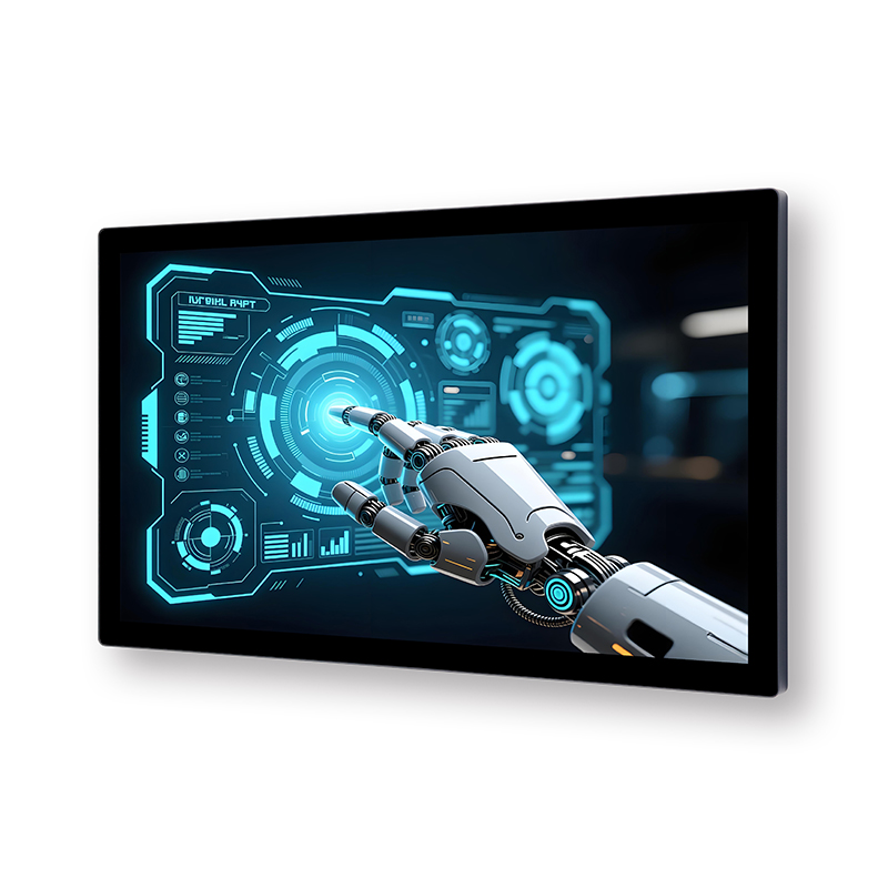 GS-Q3 21,5 Polegadas All-In-One Touch Industrial PC Tela Sensível Ao Toque HD Painel Display
