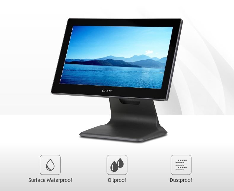 Recursos do monitor de toque