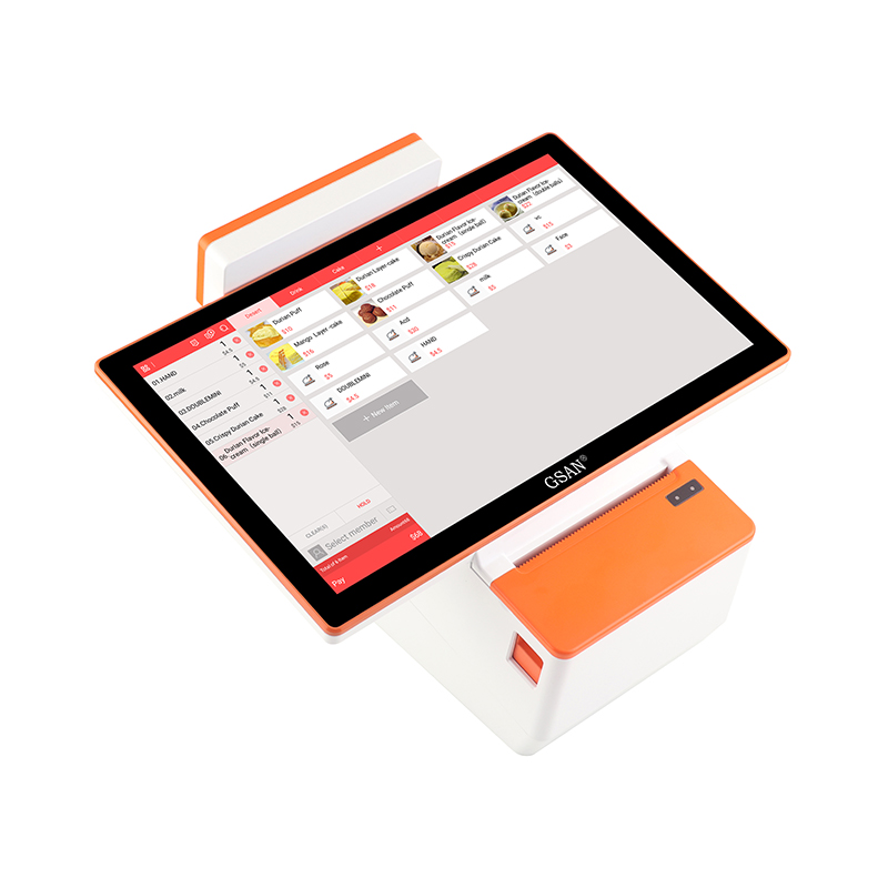 GS-TD30 Factory Direct POS Machine, tudo em um sistema POS de um toque para negócios