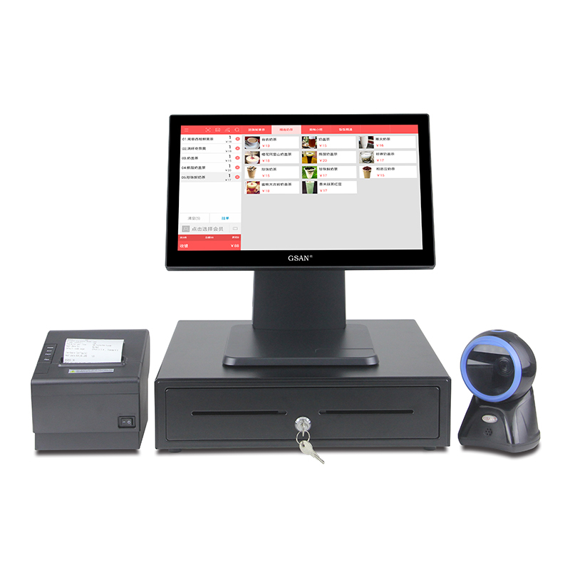 GS-T3 Windows System Simple Ordering Machine Desktop POS Hardware no México