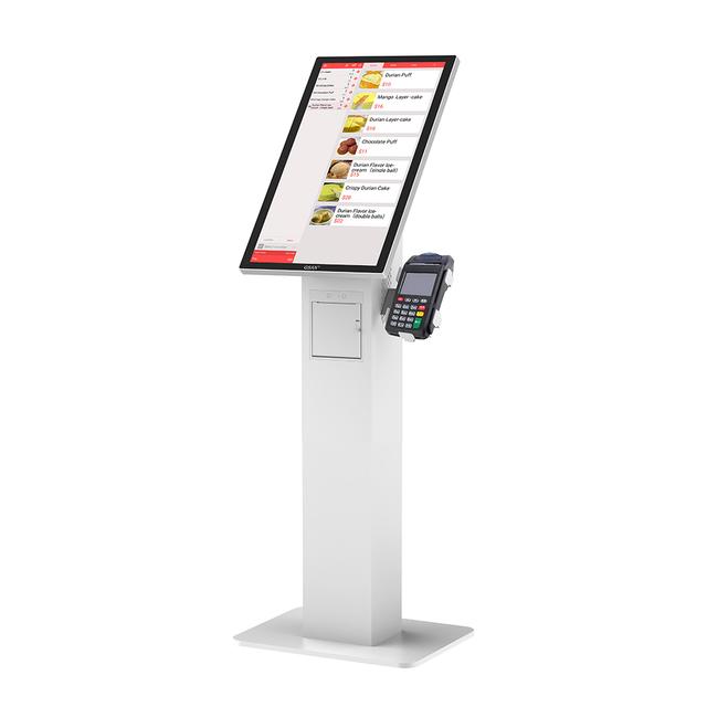 GS-H3 21,5 '' Touchscreen Selfvice Kiosk POS System Order Machine