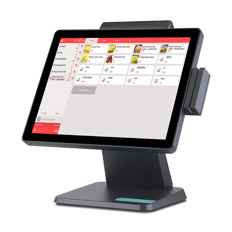 GS-T5 Equipamento on-line estável Terminal de sistema POS para restaurante