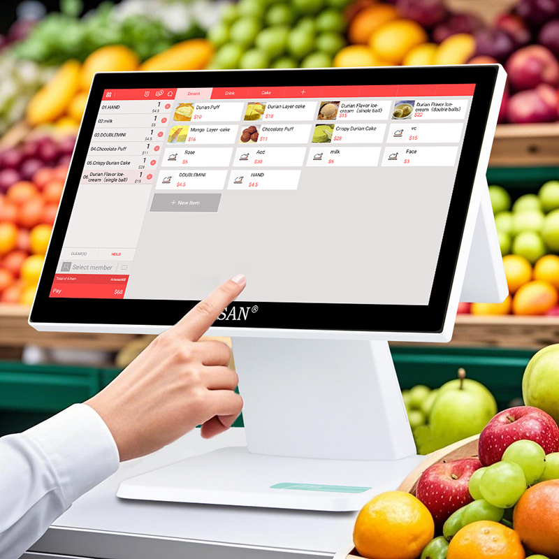Pos do ponto de venda de eficiência GS-T3 POS em alimentos e bebidas