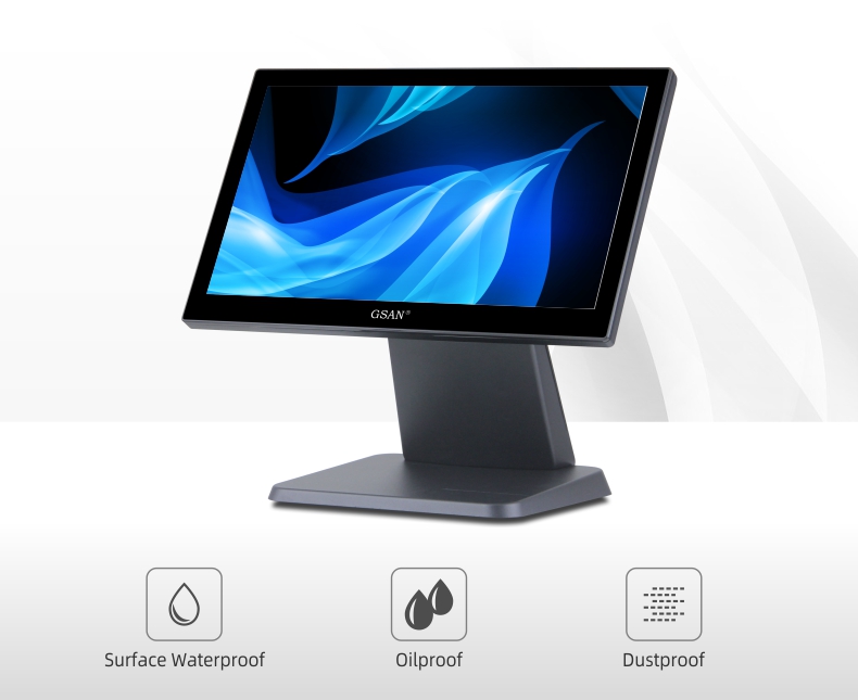 Recursos do monitor de toque