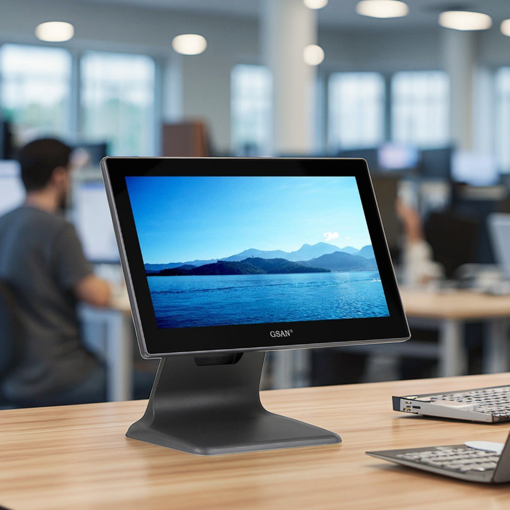 Quais são as dicas de manutenção para os monitores de toque?
