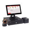 GS-A4 tudo em uma máquina de caixa de caixa de desktop de uma tela de toque POS