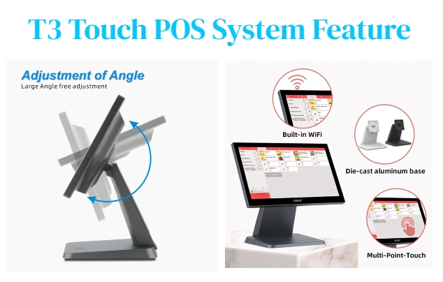 Recurso do sistema T3 Touch POS