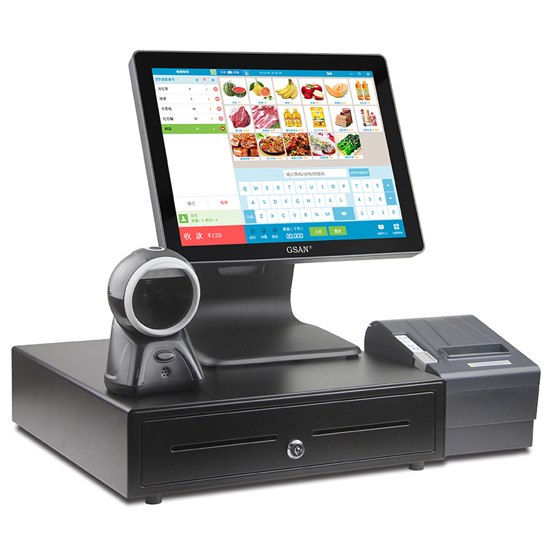 Sistema POS Royal Custom Touch completo para pequenas empresas