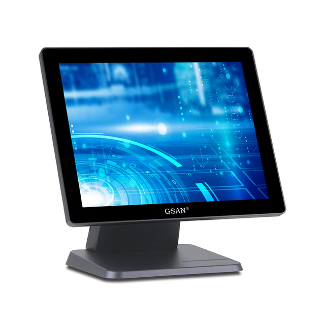 GS-1535 Desktop por atacado 15 polegadas Capacitivas POS Touch Tela Touch Monitor