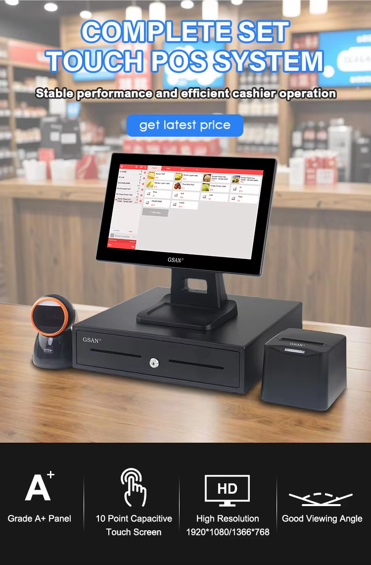 Completo Definir Touch POS Sistema 