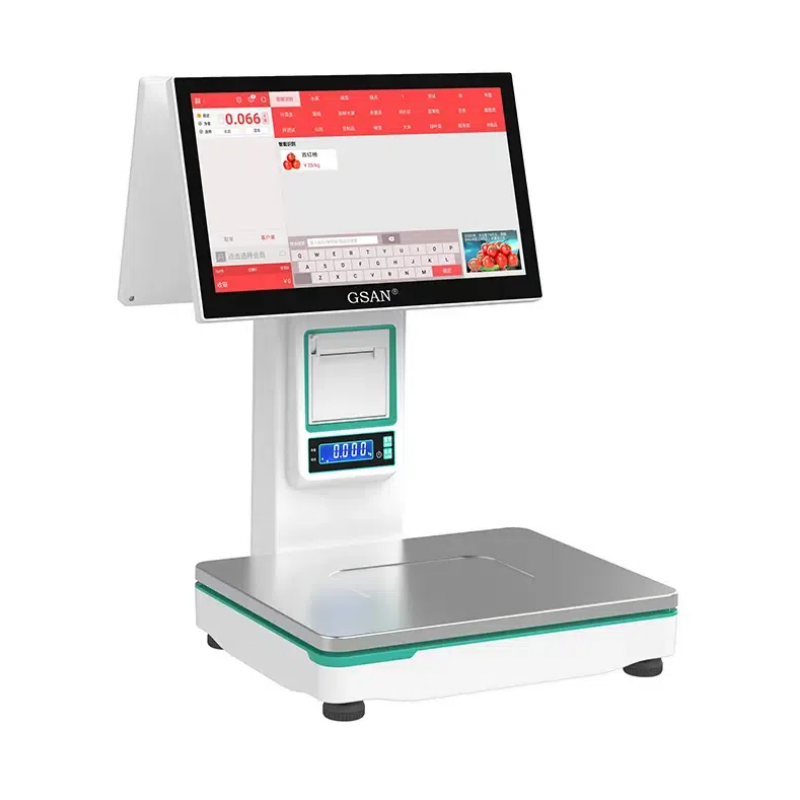 Como garantir a precisão ao usar uma escala de pesagem de POS de toque
