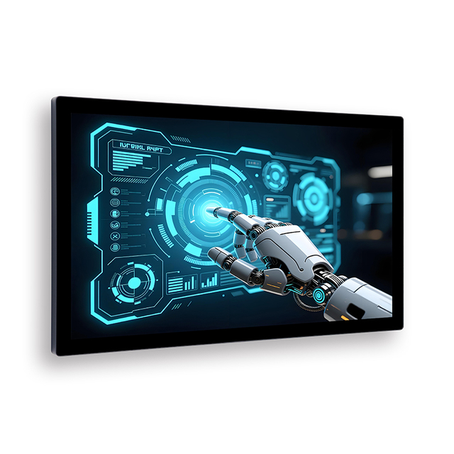 GS-Q3 21,5' Full HD Industrial PC Touch Screen Kichen Display System VESA Mount KDS