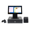 GS-A4 Windows Full Set Touch Pos Ponte de caixa de venda Terminal do sistema de vendas