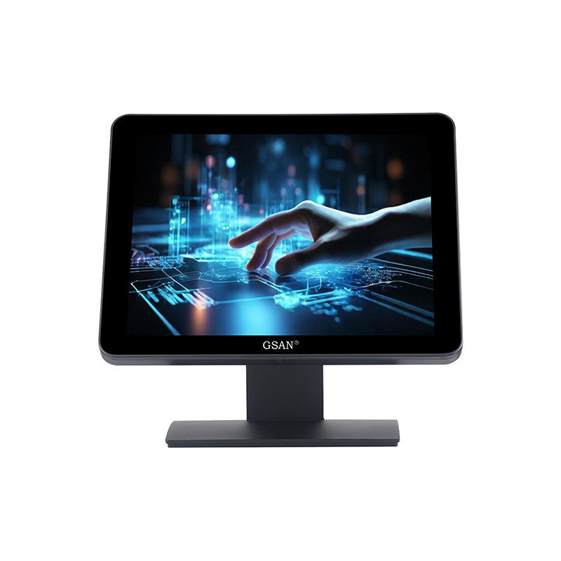 GS-1702 Capacitivo de alta definição de 17 '' Monitor de toque de caixa de LED de LED