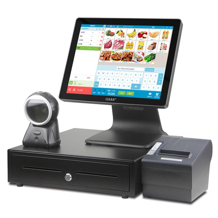 Sistema POS Royal Custom Touch completo para pequenas empresas