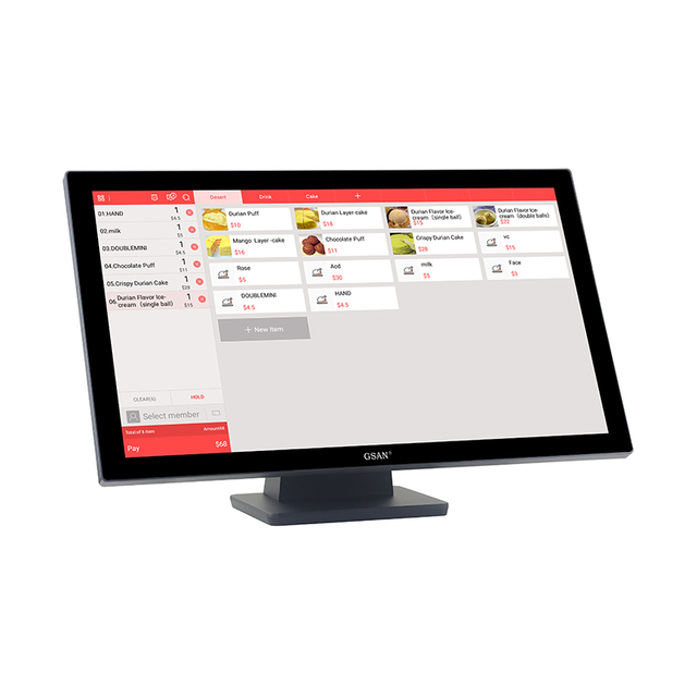 GS-Q3 Tela de toque capacitiva de 27 polegadas para PC industrial