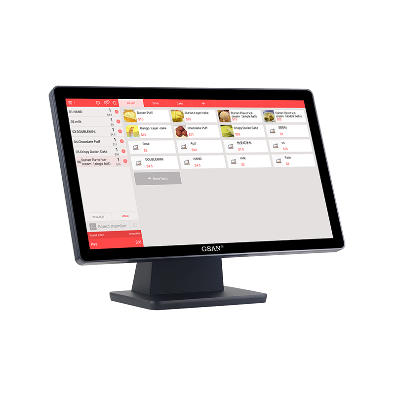 GS-2105 Monitor de tela de toque capacitiva de grau industrial