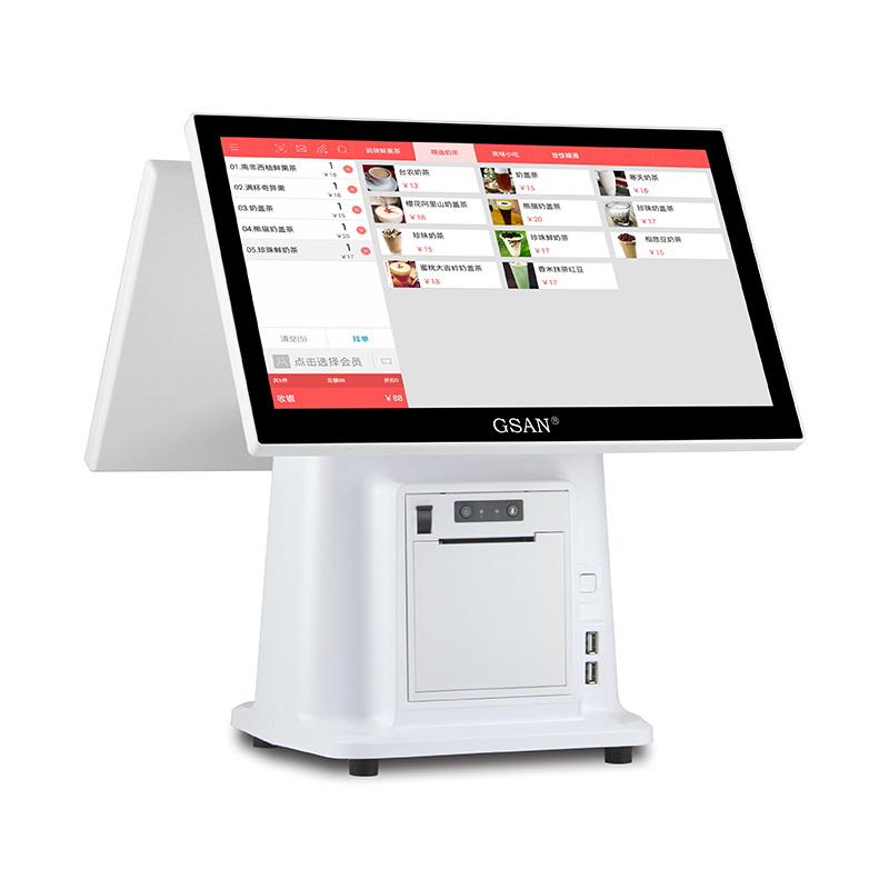 GS-3061 China Touch Dual Touch POS Ponto de venda do sistema de venda