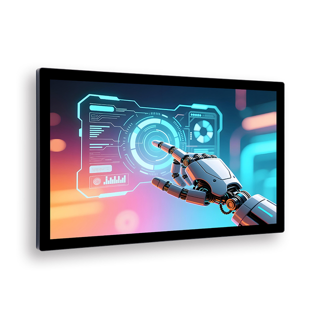 GS-Q3 21,5 Polegadas All-In-One Touch Industrial PC Tela Sensível Ao Toque HD Painel Display